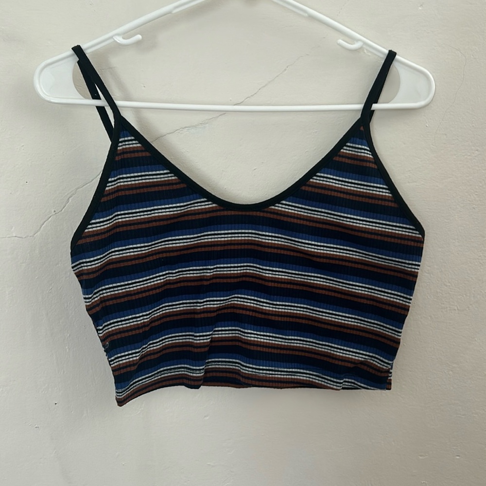 Cropped multicolored tank from SHEIN.